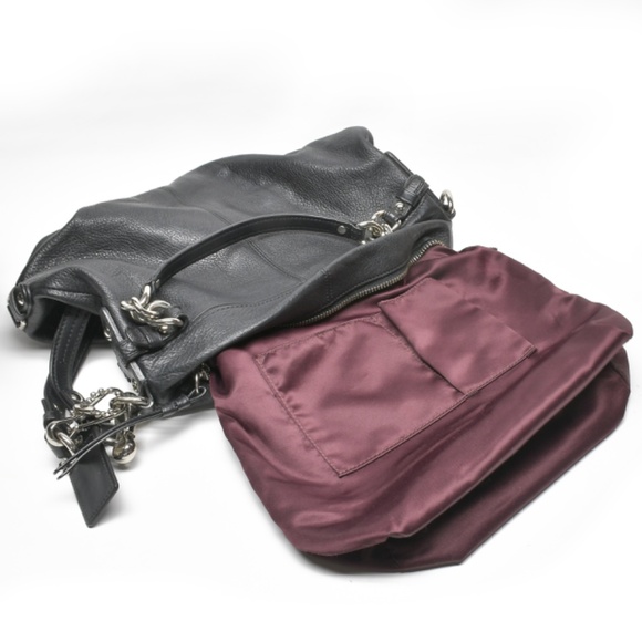 COACH G1120-14142M Brooke Leather Handbag Hobo Satchel - Picture 9 of 10